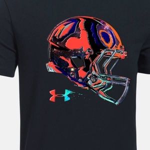 Under Armour boys youth small football t shirt